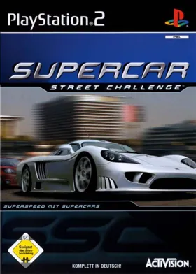 Supercar Street Challenge (Japan) box cover front